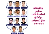 درخشش دانش‌آموزان در آزمون مدارس استعدادهای درخشان